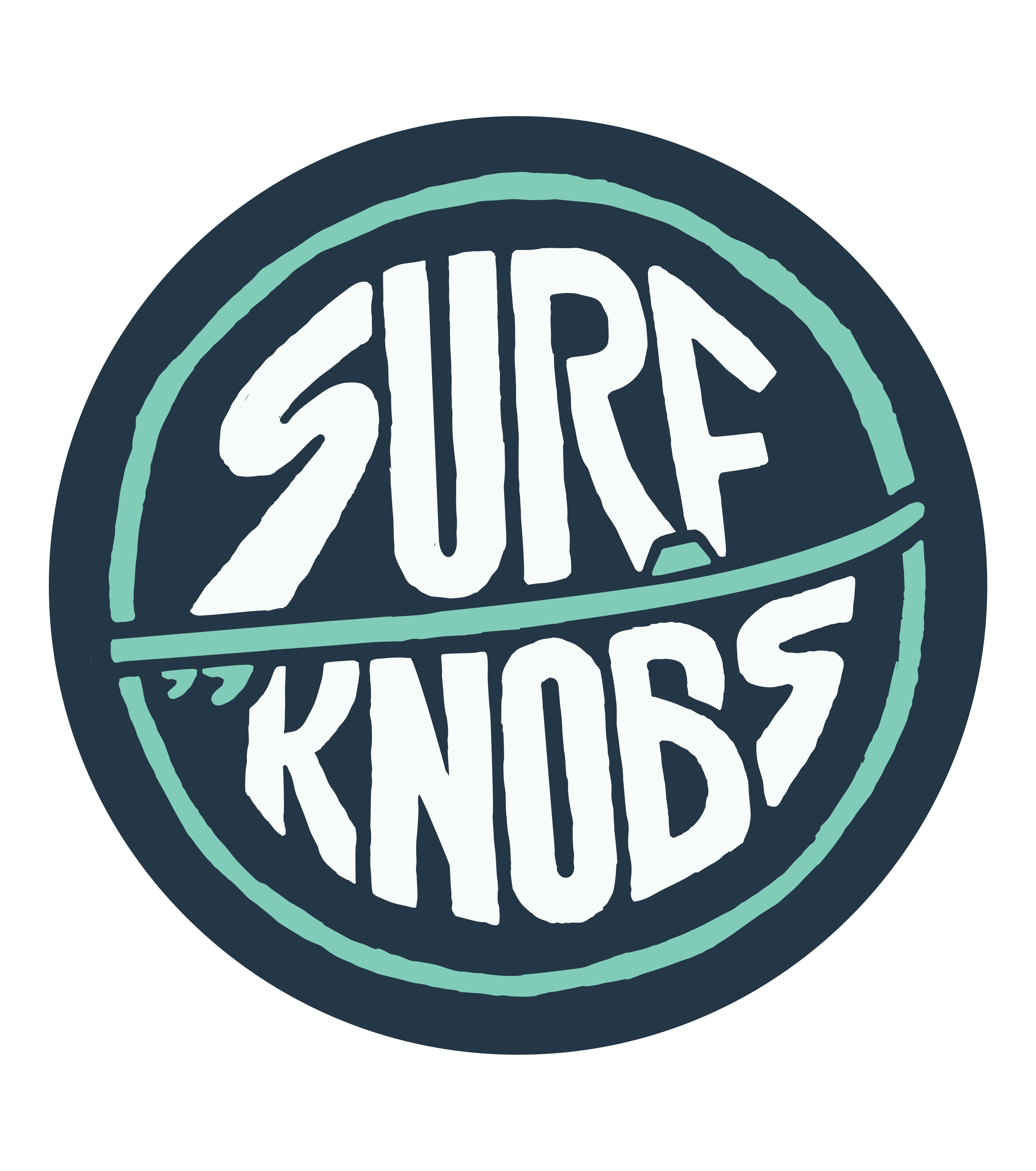 Surf Knobs Sticker and Wristband Pack - Surf Knobs